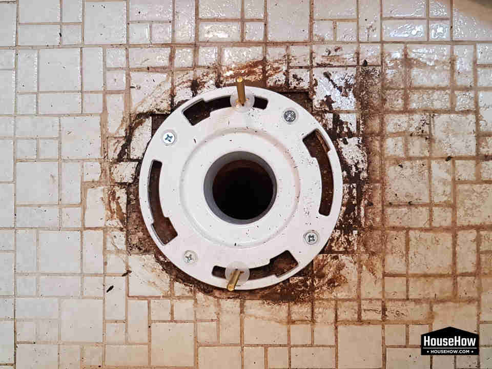 Replacing the toilet flange is a much more complicated task that requires tools and skills