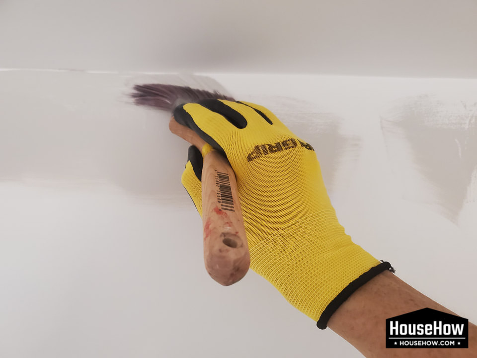 Do You Cut in First When Painting? 2 Always start with the ceiling first and then paint the trims, walls and baseboards at the end
