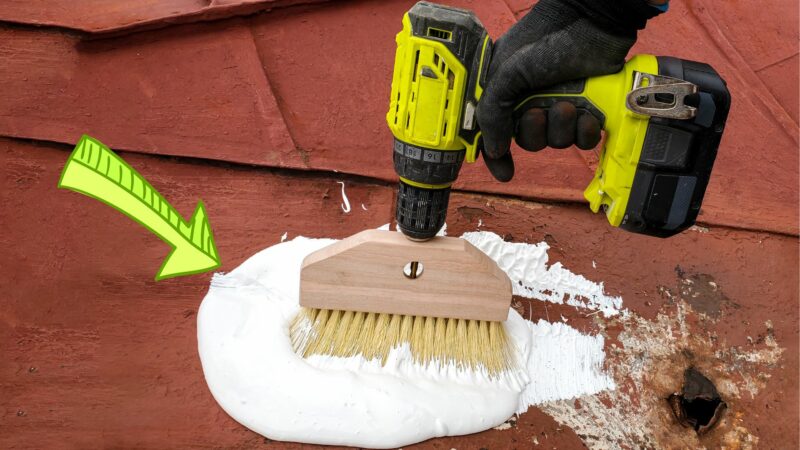 Fix a Leaking Flat Roof Using an Elastomeric Coating